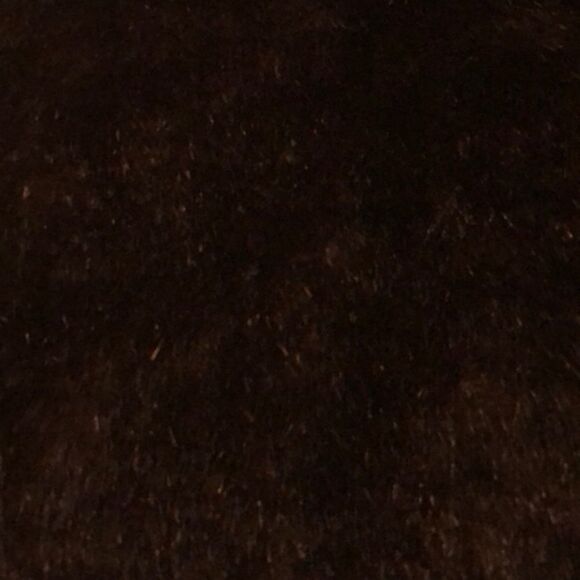 SIMPLY VERA Vera Wang Faux Dark Brown Fur Vest Size M - Picture 6 of 8